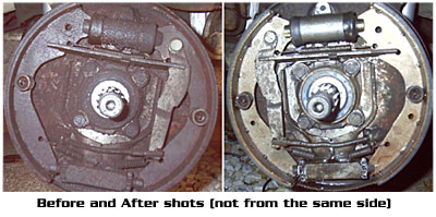 Before & After, Rear Brakes